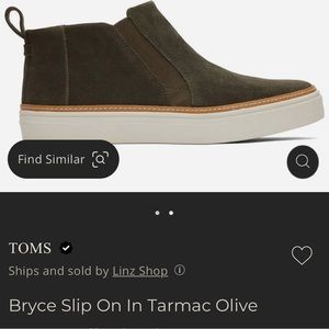 Tom’s Slip-ons - Brand New